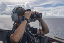 USS Mustin Transits South China Sea