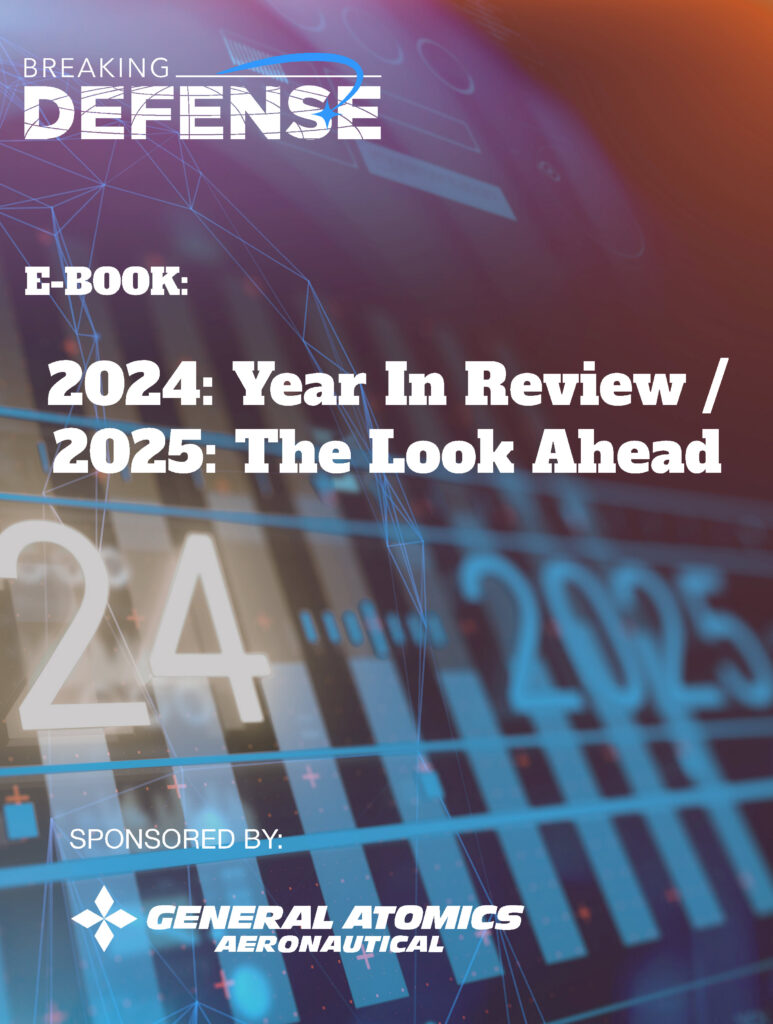 Breaking Defense eBook cover Year in Review 2024