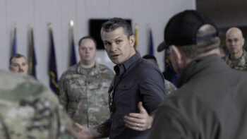 U.S. Secretary of Defense Pete Hegseth