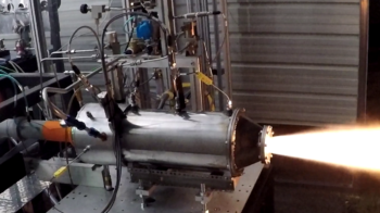 Air Turbo Rocket Hot Fire Test