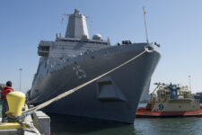 USS Somerset (LPD 25) Departs for Deployment 2016