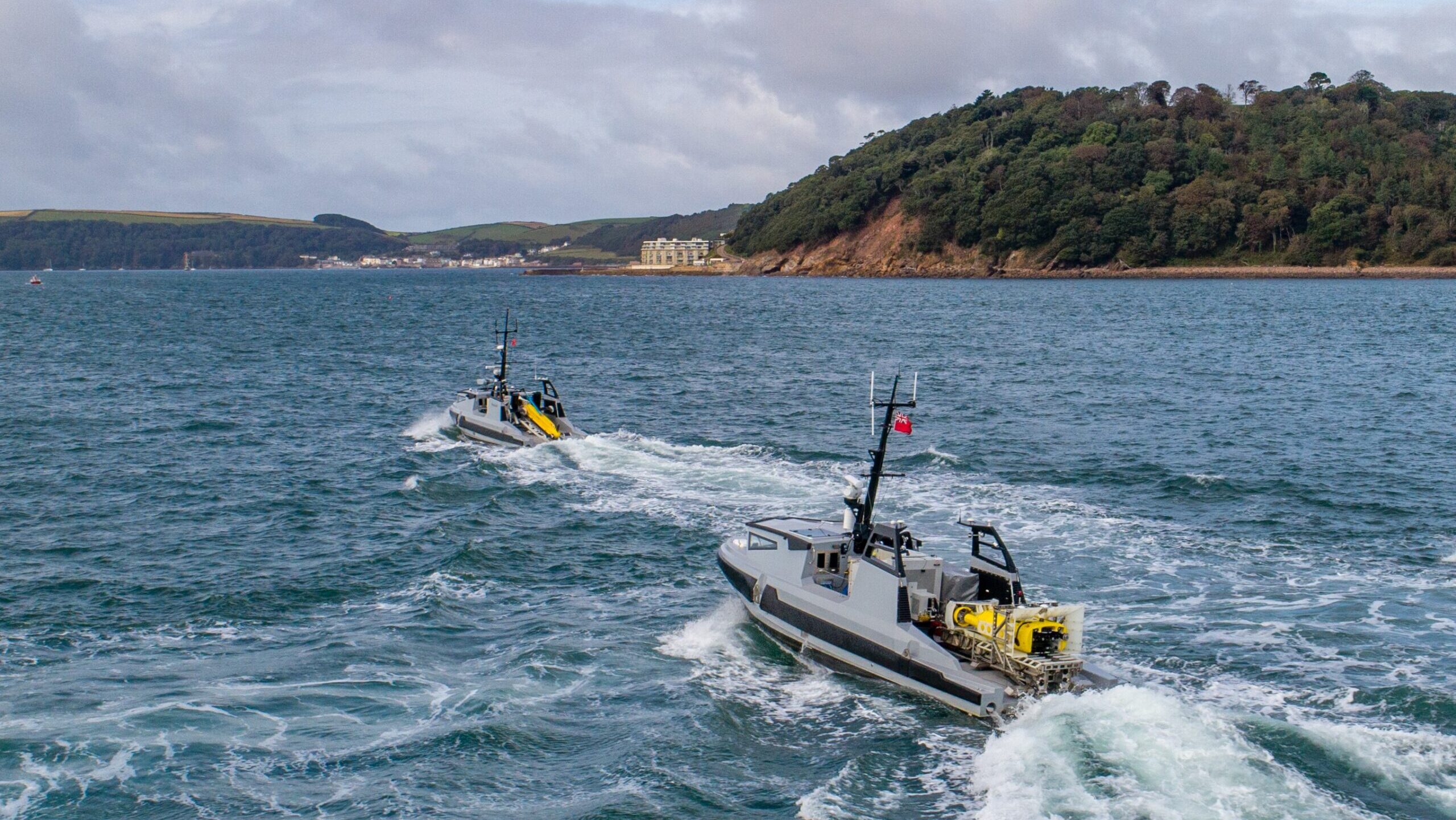 UK Royal Navy receives first autonomous mine countermeasures system