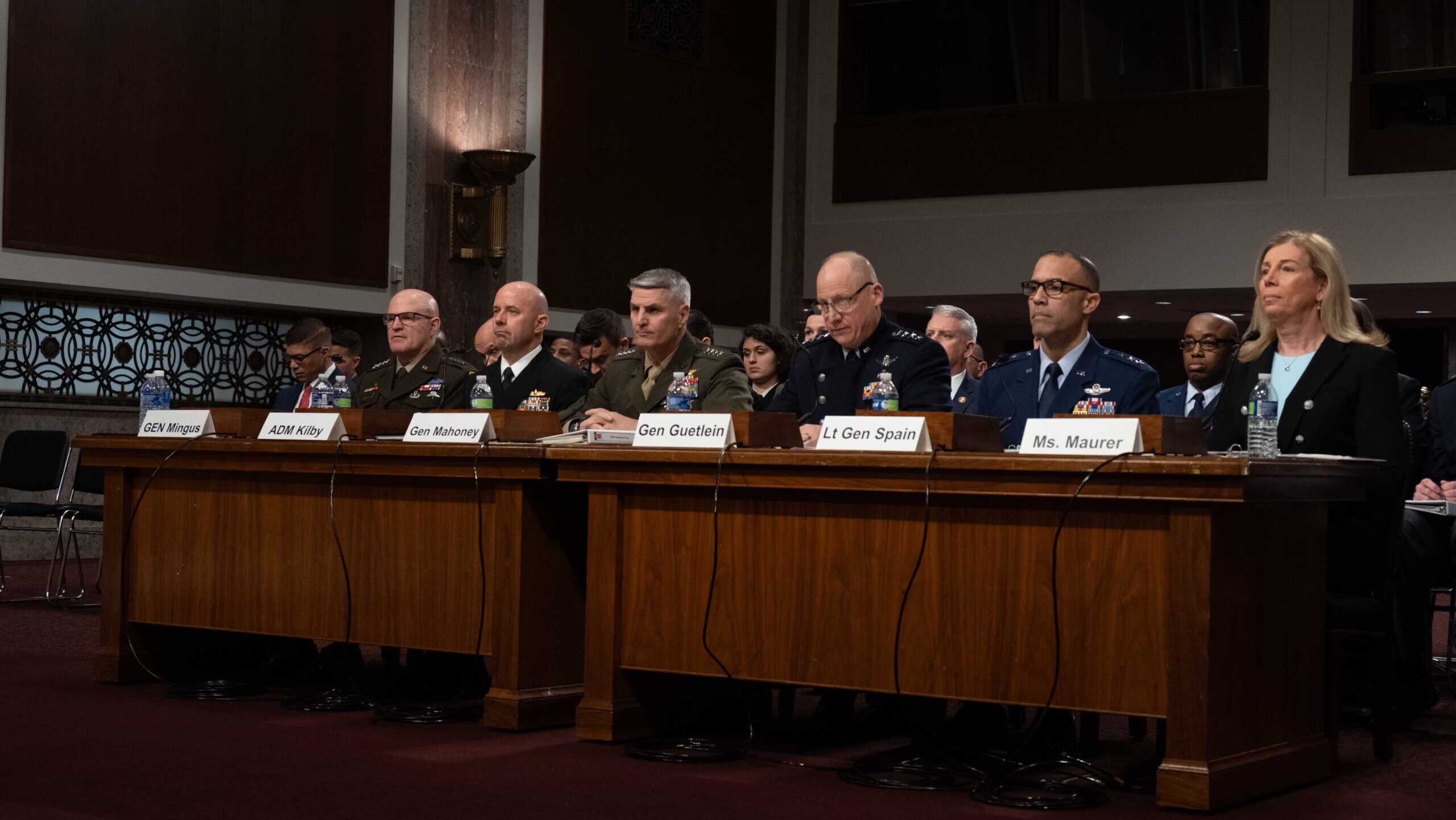 VCNO Testifies at SASC-Readiness Subcommittee