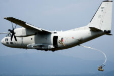 Sky Soldiers Jump from C-27J Spartan.